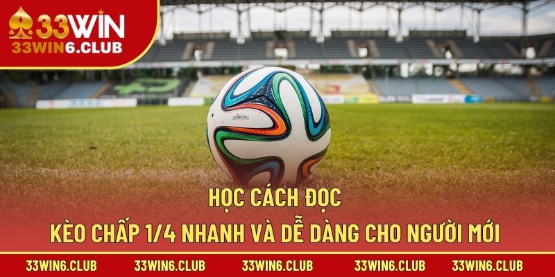 Học Cách Đọc Kèo Chấp 1/4 Nhanh Và Dễ Dàng Cho Người Mới